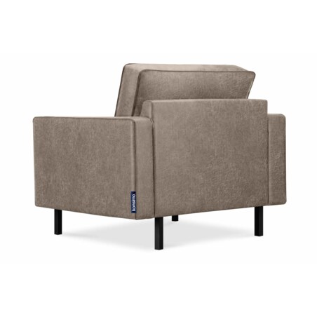 KONSIMO INVIA Fotel w stylu loftowym - kolor szary