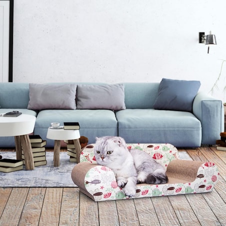 Drapak Kartonowy Dla Kota Sofa Z Kocimiętką