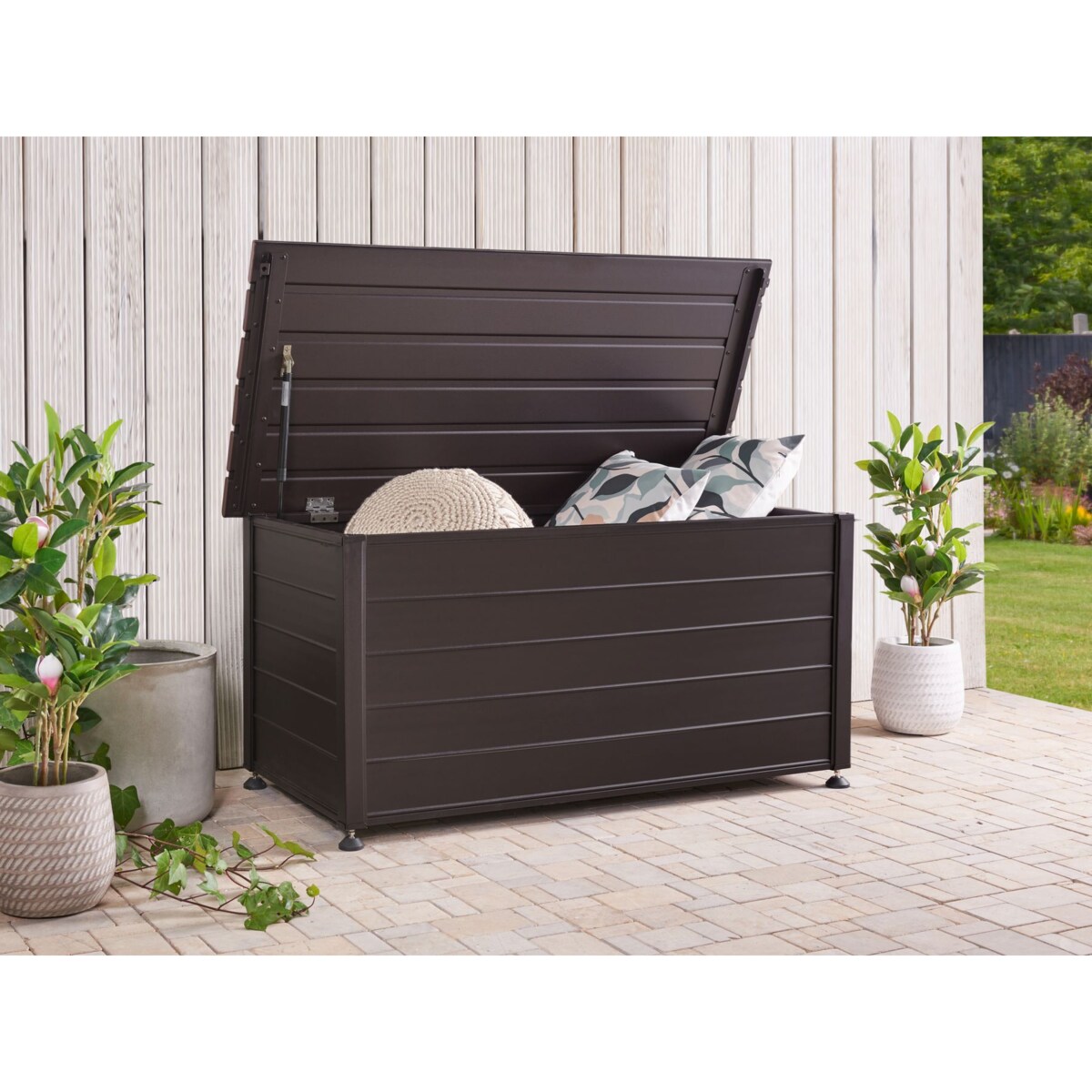 Skrzynia do przechowywania Ciemnobrązowy CAMPALTO