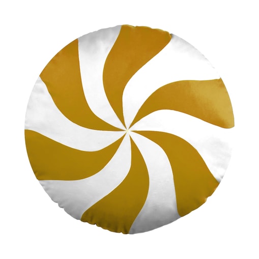 Poduszka XMAS wzór XM18 | Musztardowy cukierek