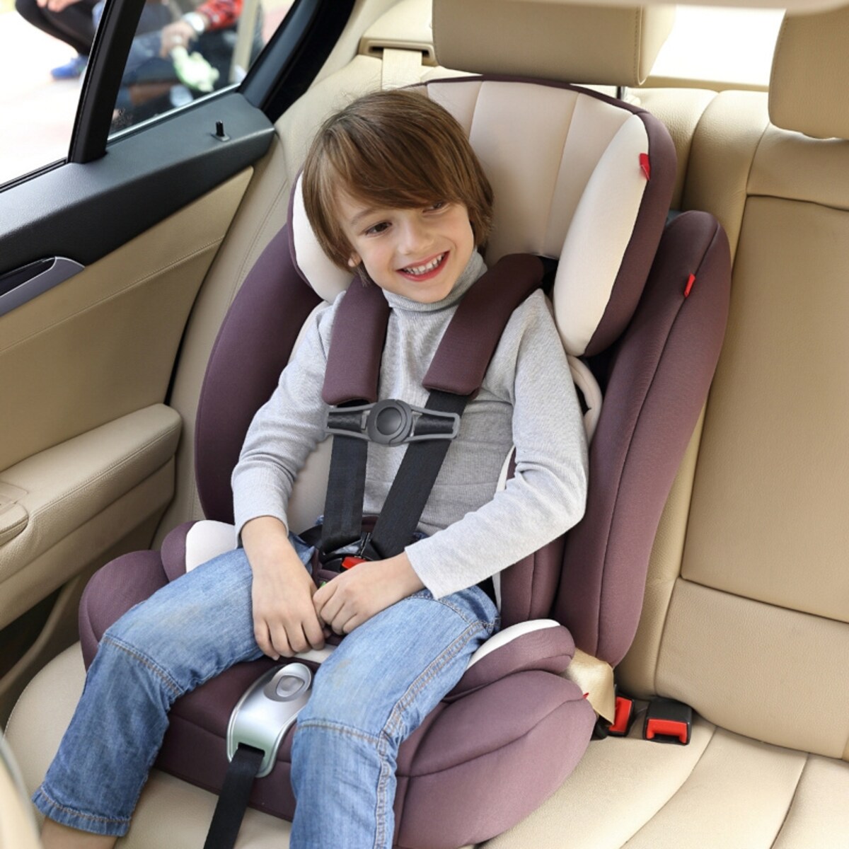 Uniwersalny łącznik pasów bezpieczeństwa do fotelika samochodowego czarny, Royal Rascals