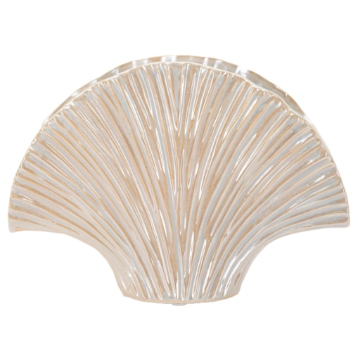 Doniczka ceramiczna PERLY, biała, 27x8x19 cm