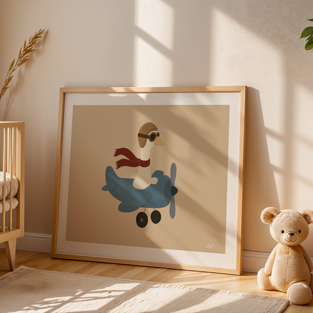 plakat kapitan gęś 70x100