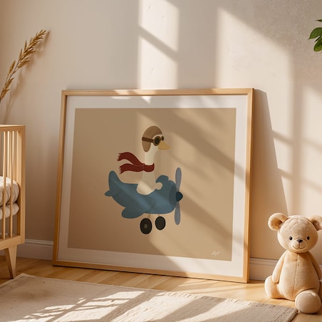 plakat kapitan gęś 70x100