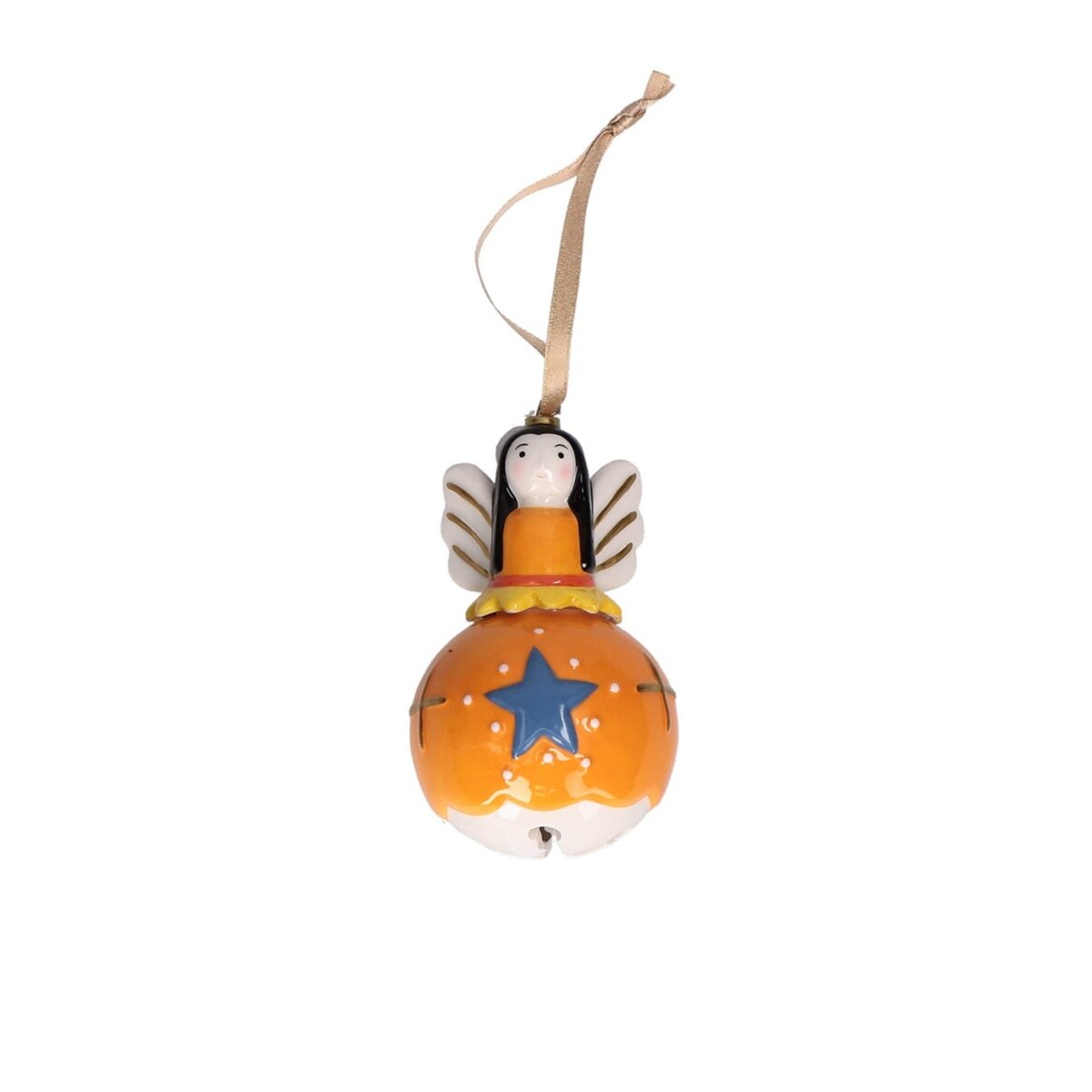 RITUALI DOMESTICI FATTIFATINA Zestaw 4 ozdób choinkowych aniołki 7 x 11 cm