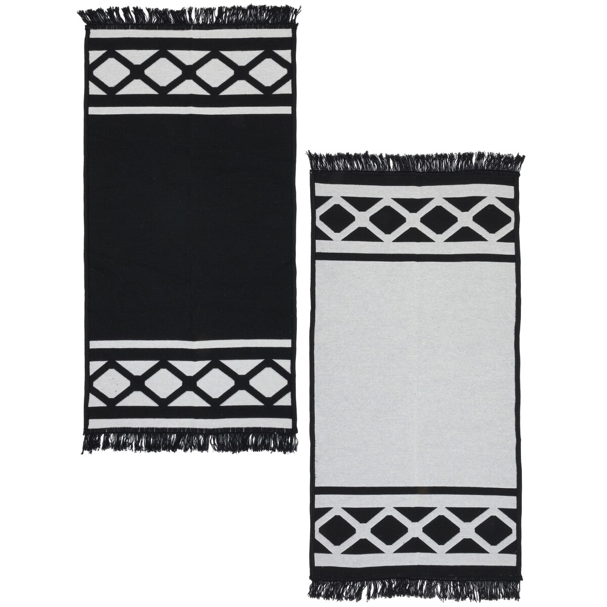 Dywan Kilim Nord 60x120 cm e-floor Grecki czarny