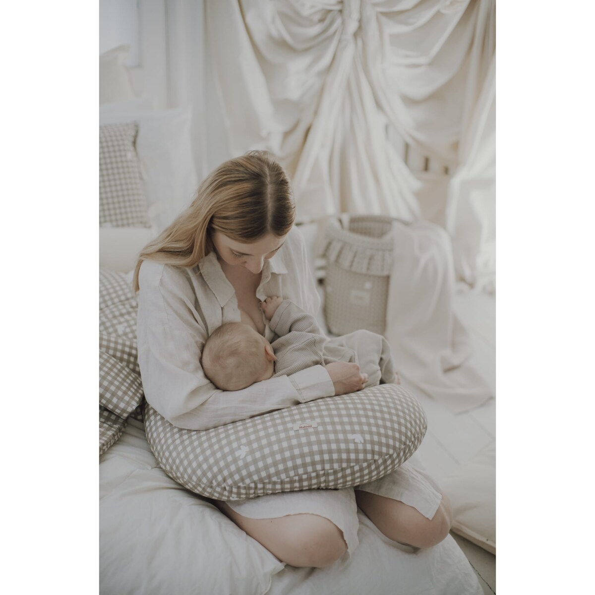 Poduszka do karmienia Countryside Check