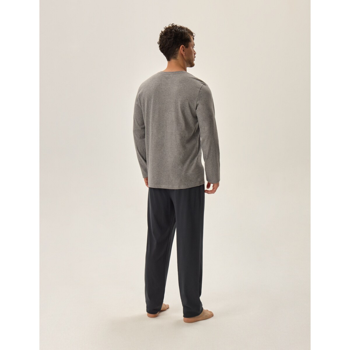 Piżama Japan 41911-90X Szara Szary, L