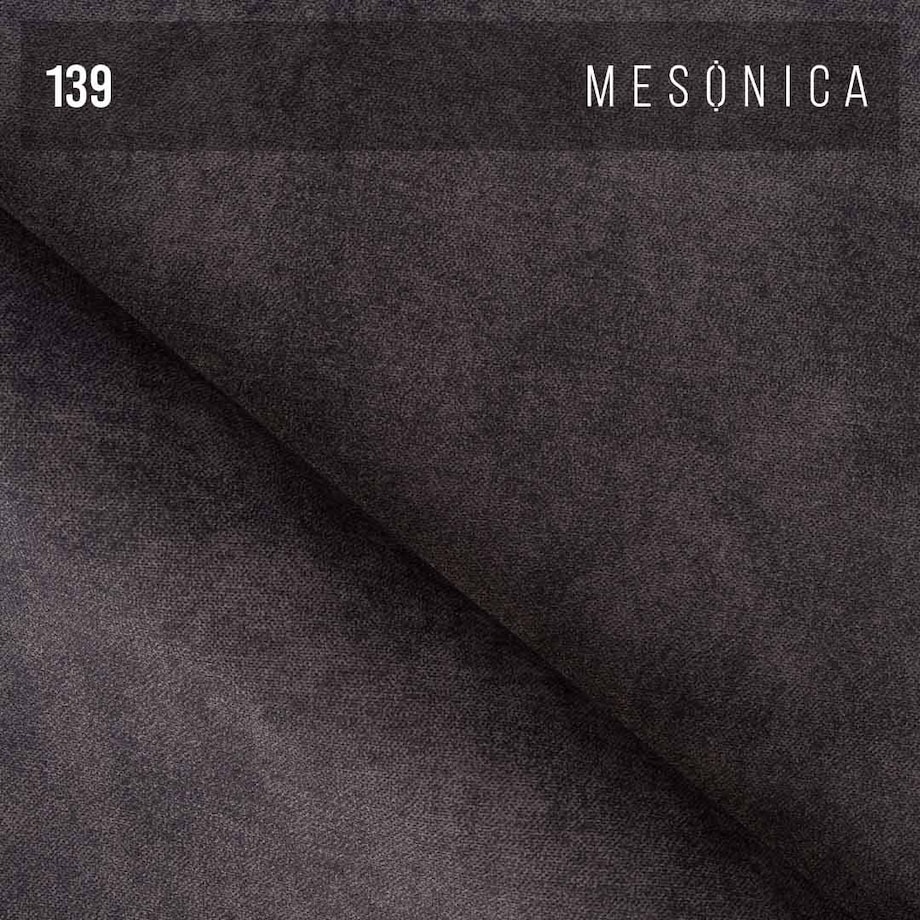 Hesto 3-osobowa rozkładana sofa - antracytowa