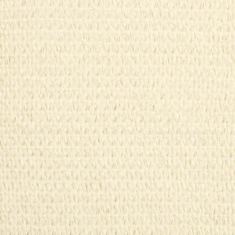 vidaXL Żagiel przeciwsłoneczny, 160 g/m², kremowy, 4,5x4,5x4,5 m, HDPE