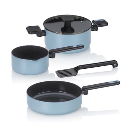 Zestaw naczyń (szaroniebieski) Mira Kela