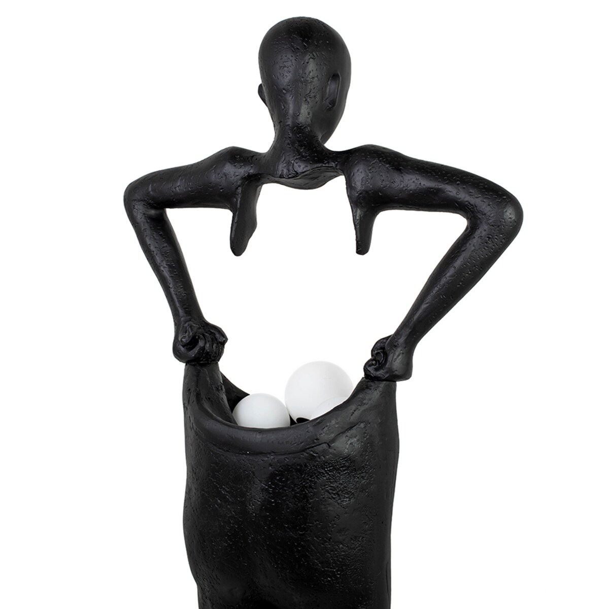 MOOSEE lampa podłogowa HUMAN HOUDINI czarna