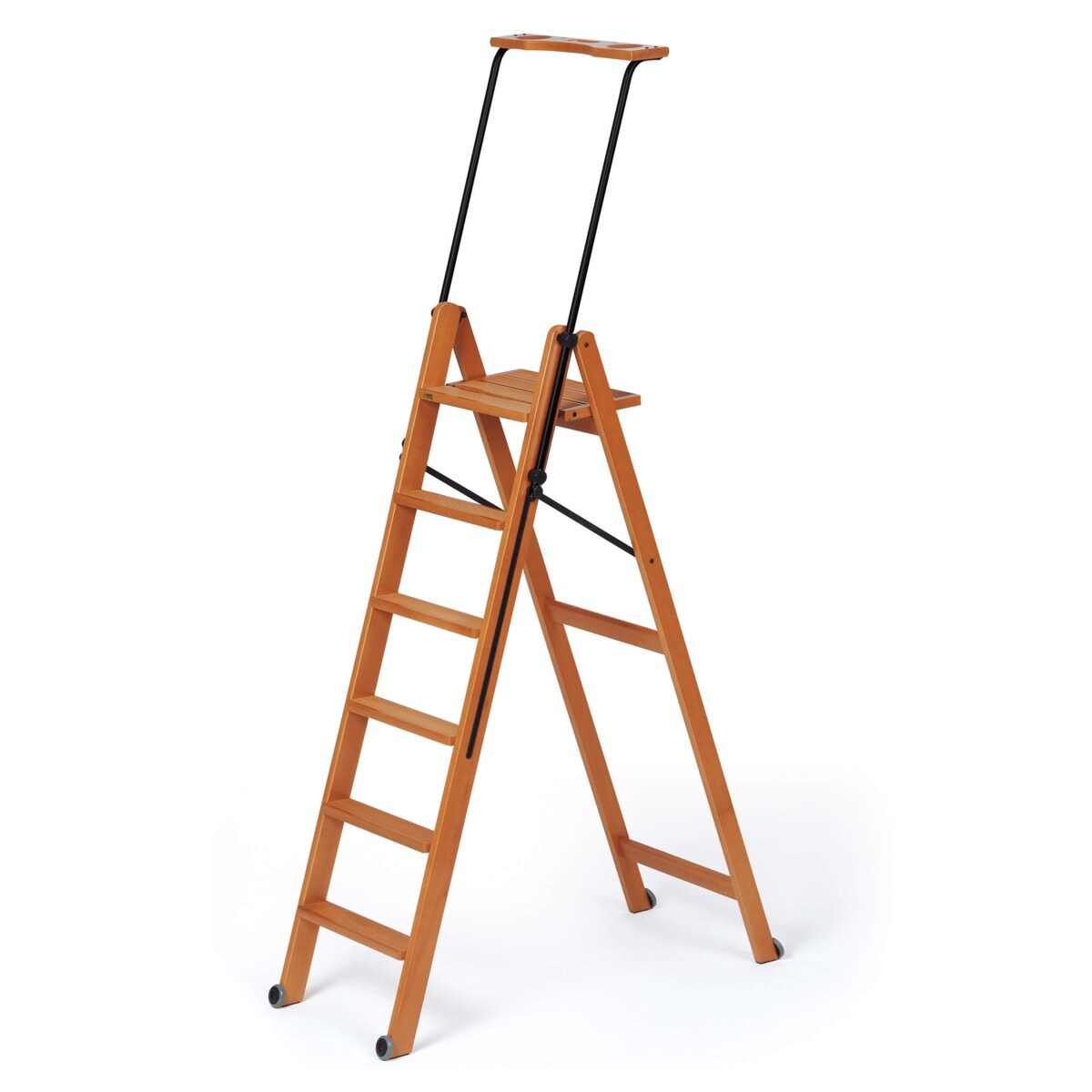 ARREDAMENTI TUSCANIA 6 Drabina - 206 x 50 cm, brązowy