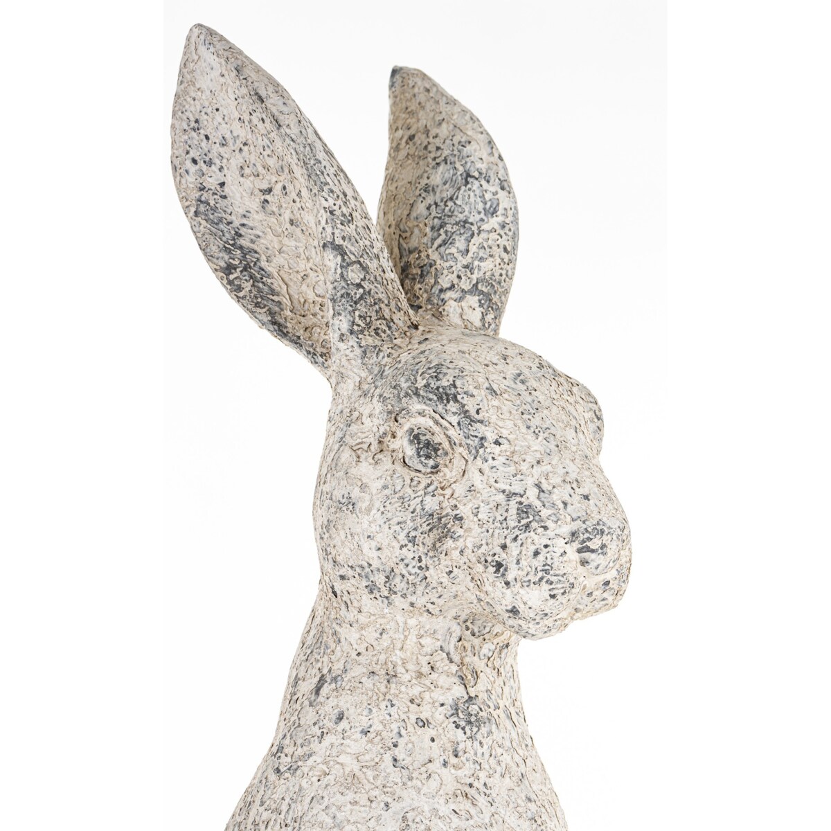 Dekoracja - szary siedzący królik 53x27x20 cm SZAREK-3