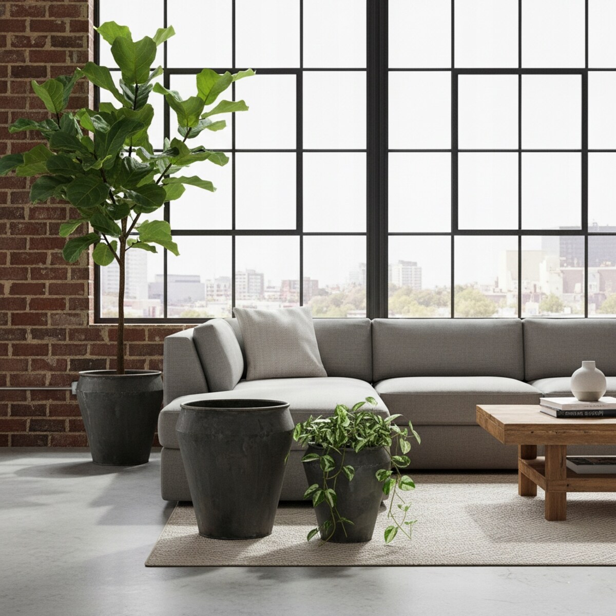 DONICZKA NA BALKON TARAS PARAPET DUŻA LOFT DO OGRODU PALMY 40cm 2 szt.