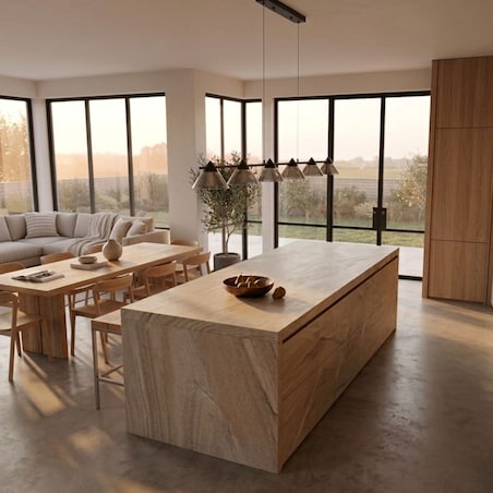 Lampa wisząca BLAKE 120 cm - LED, czarna