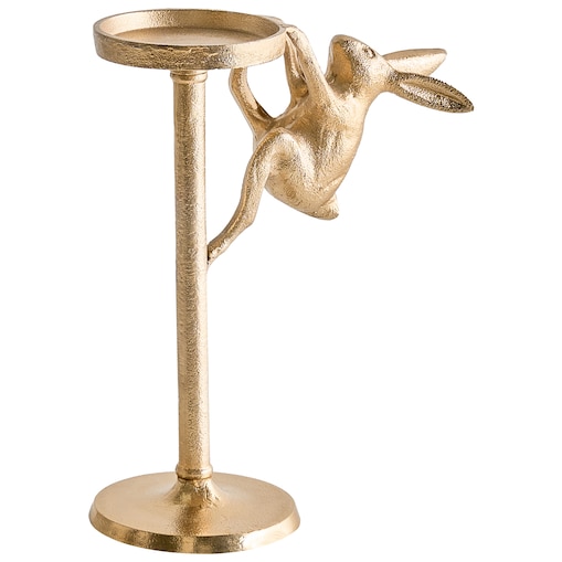 Świecznik KOSOR Metal 25 cm Złoty