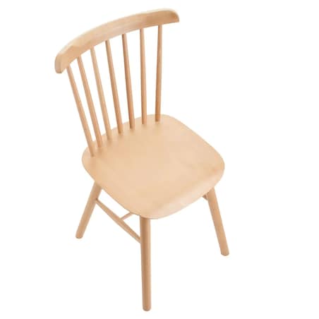 Drewniane krzesło Stick MH-010CH-N Moos klasyczne do kuchni naturalne