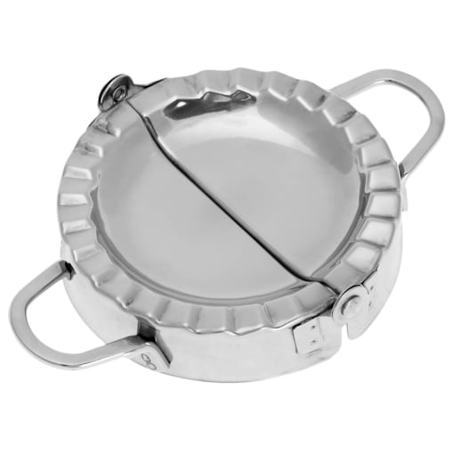 Forma do robienia lepienia pierogów 12cm duża metalowa maszyna pierogarka