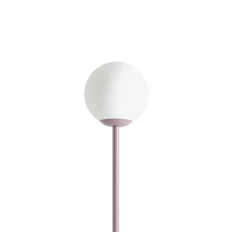Kulista lampa podłogowa Pinne 1080A13 Aldex nowoczesna ball fioletowa biała