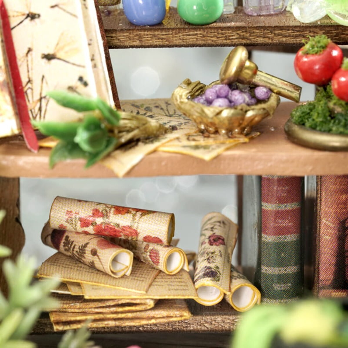 Miniaturowy domek - Magiczny ogródek