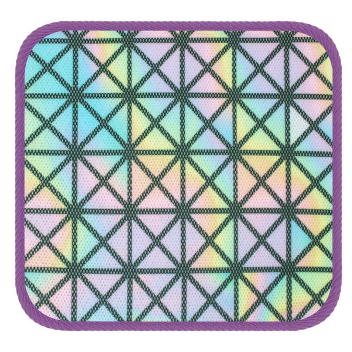 Wodoodporna poduszka na krzesło i meble ogrodowe 40x40 wielokolorowa