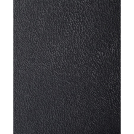 Hoker barowy regulowany ciemne drewno z poduszką czarną PETERSBURG