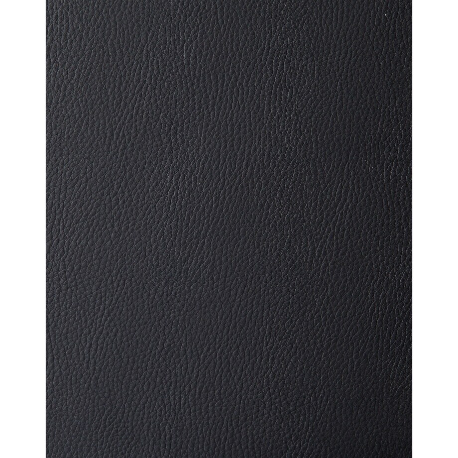 Hoker barowy regulowany ciemne drewno z poduszką czarną PETERSBURG