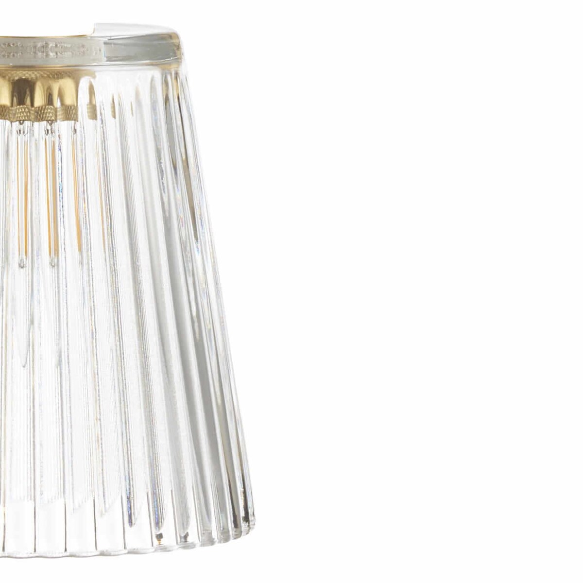 Szklany klosz Hadano ACC865 Dar Lighting przezroczysty biały