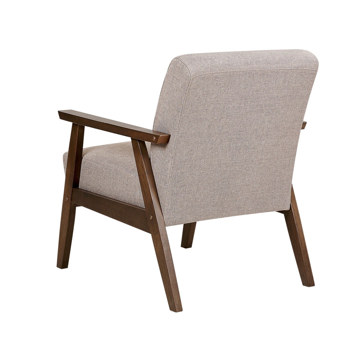 Fotel beżowoszary ASNES