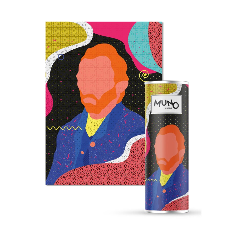 Muno Puzzle "Van Gogh" by Ewelina Gąska Puzzle 1000 el. w ozdobnej tubie