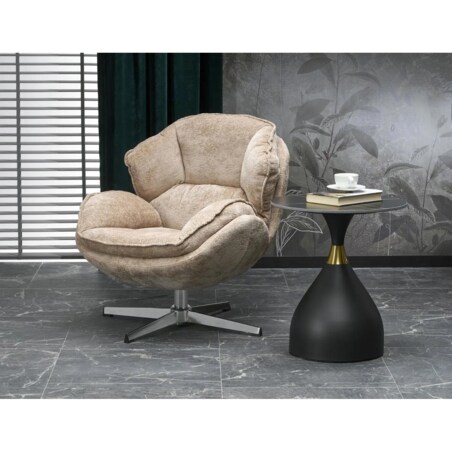 Fotel tapicerowany GUIDO beżowy