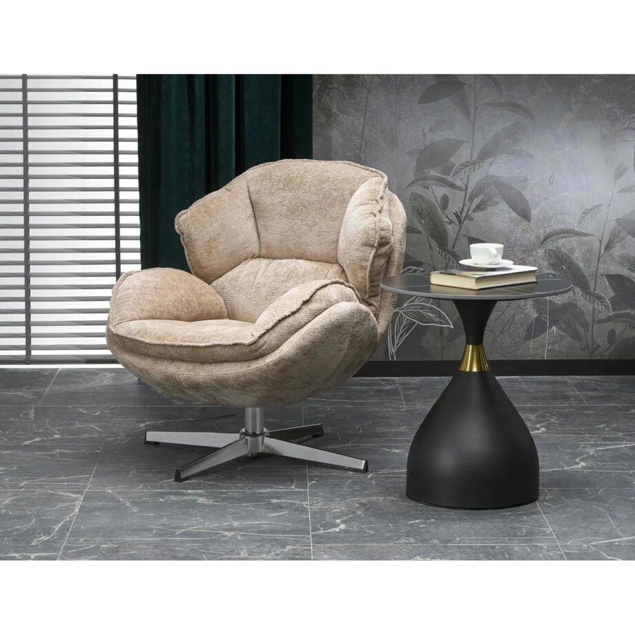 Fotel tapicerowany GUIDO beżowy