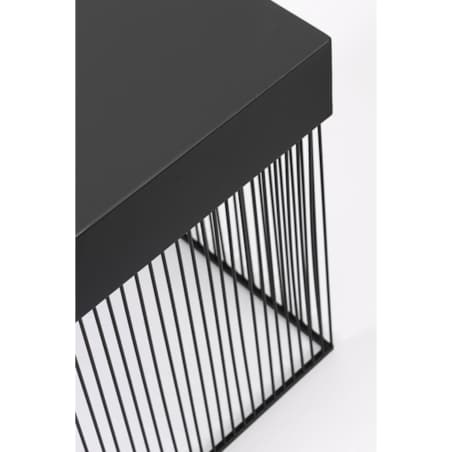 BIZZOTTO stolik kawowy YASLINE 40x40 czarny