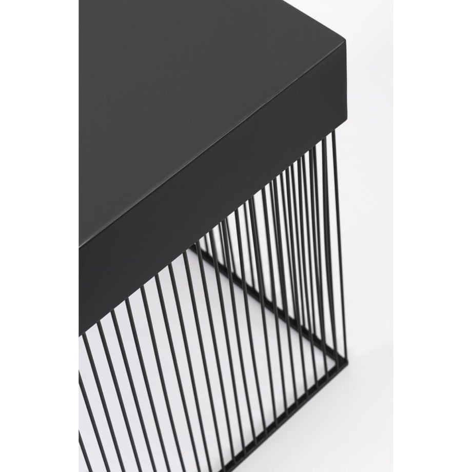 BIZZOTTO stolik kawowy YASLINE 40x40 czarny