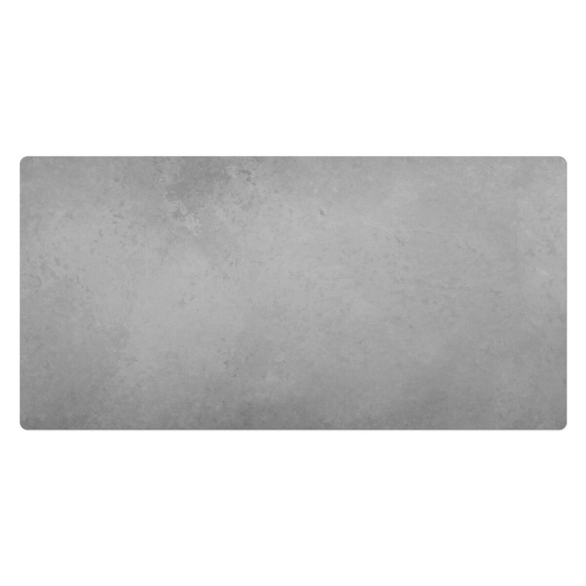 Szara mata na biurko Betonowa tekstura, 100x50 cm