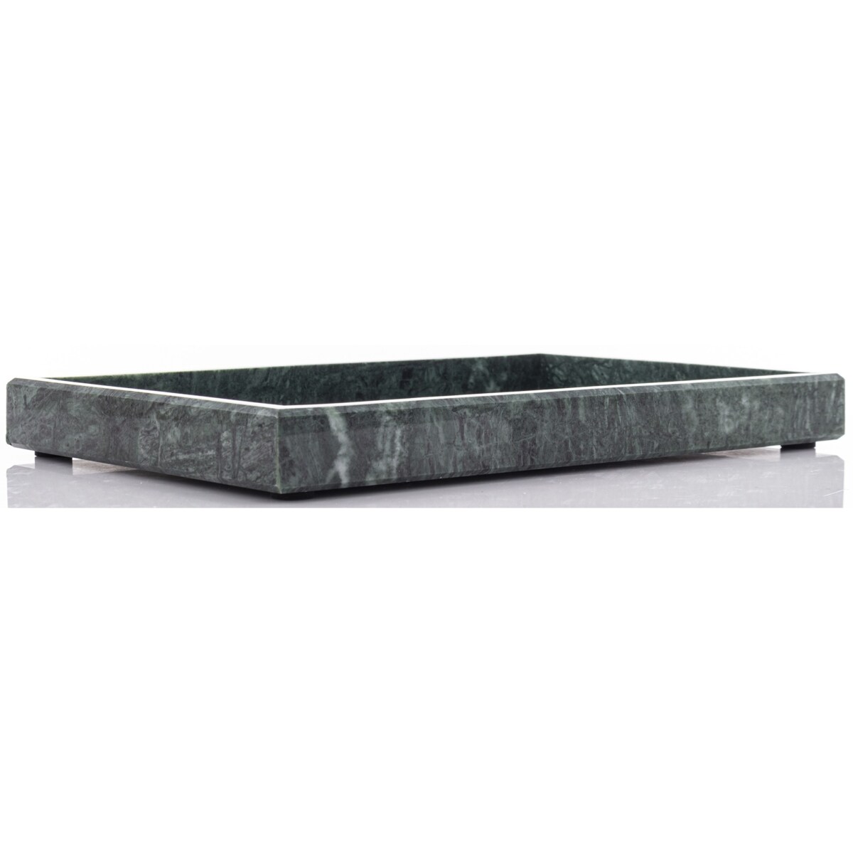 Taca dekoracyjna 30x20x3 cm MARMARILO-2 zielona