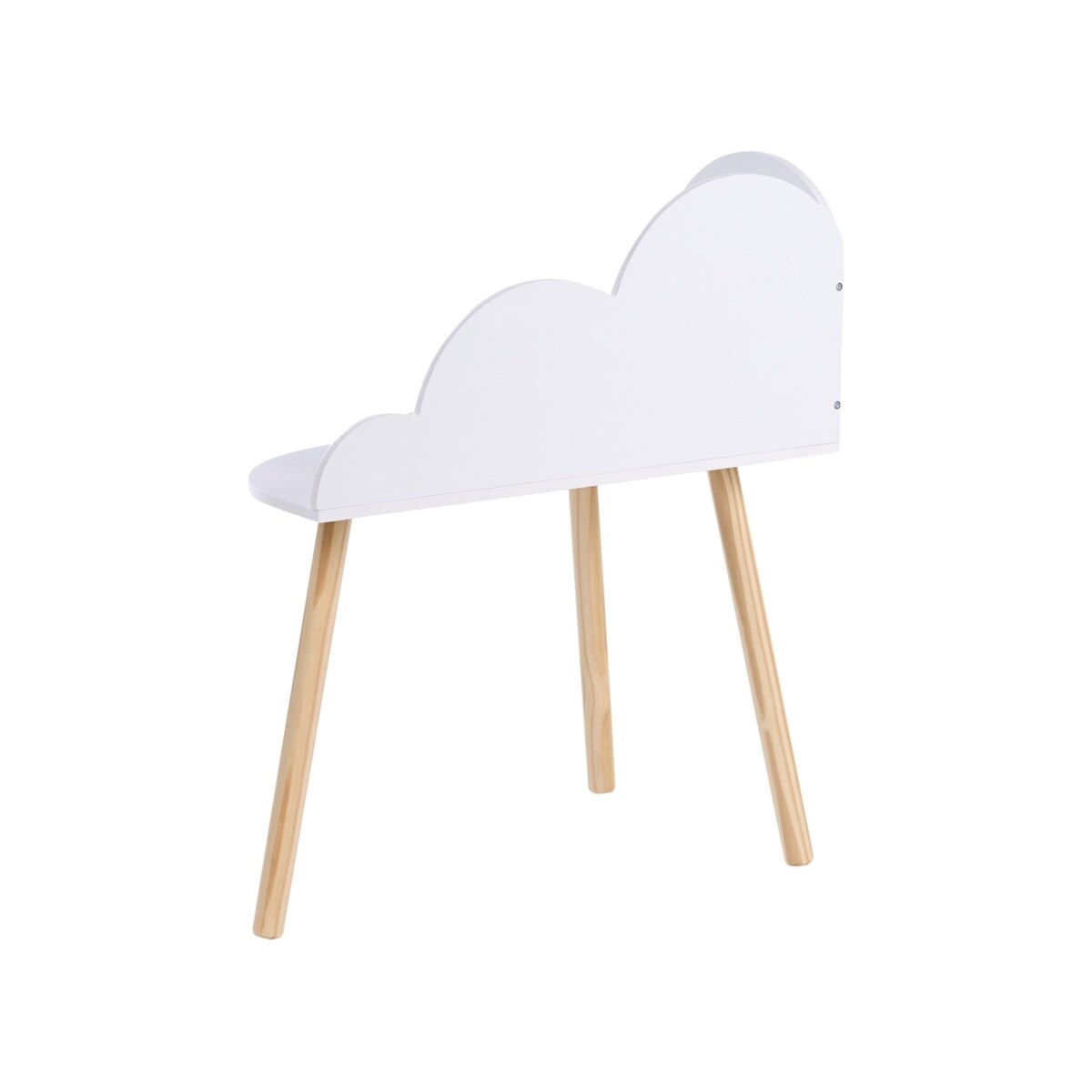 Stolik z krzesełkiem dla dzieci CLOUDY Biały