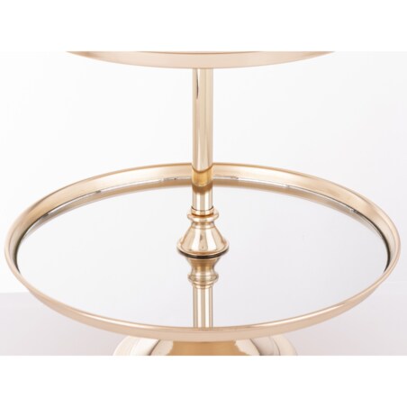 Patera szklana 3-poziomy 70x31x31 cm ALTOPIANO