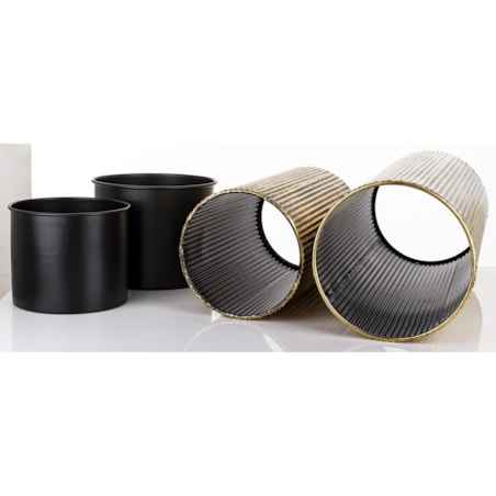 Osłonka metalowa 2 szt. 61x23x23 i 41x20x20 cm YGIE-4
