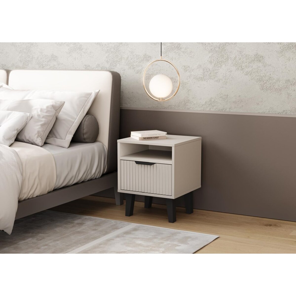 Szafka nocna Scandi 1S SLIM KASZMIR