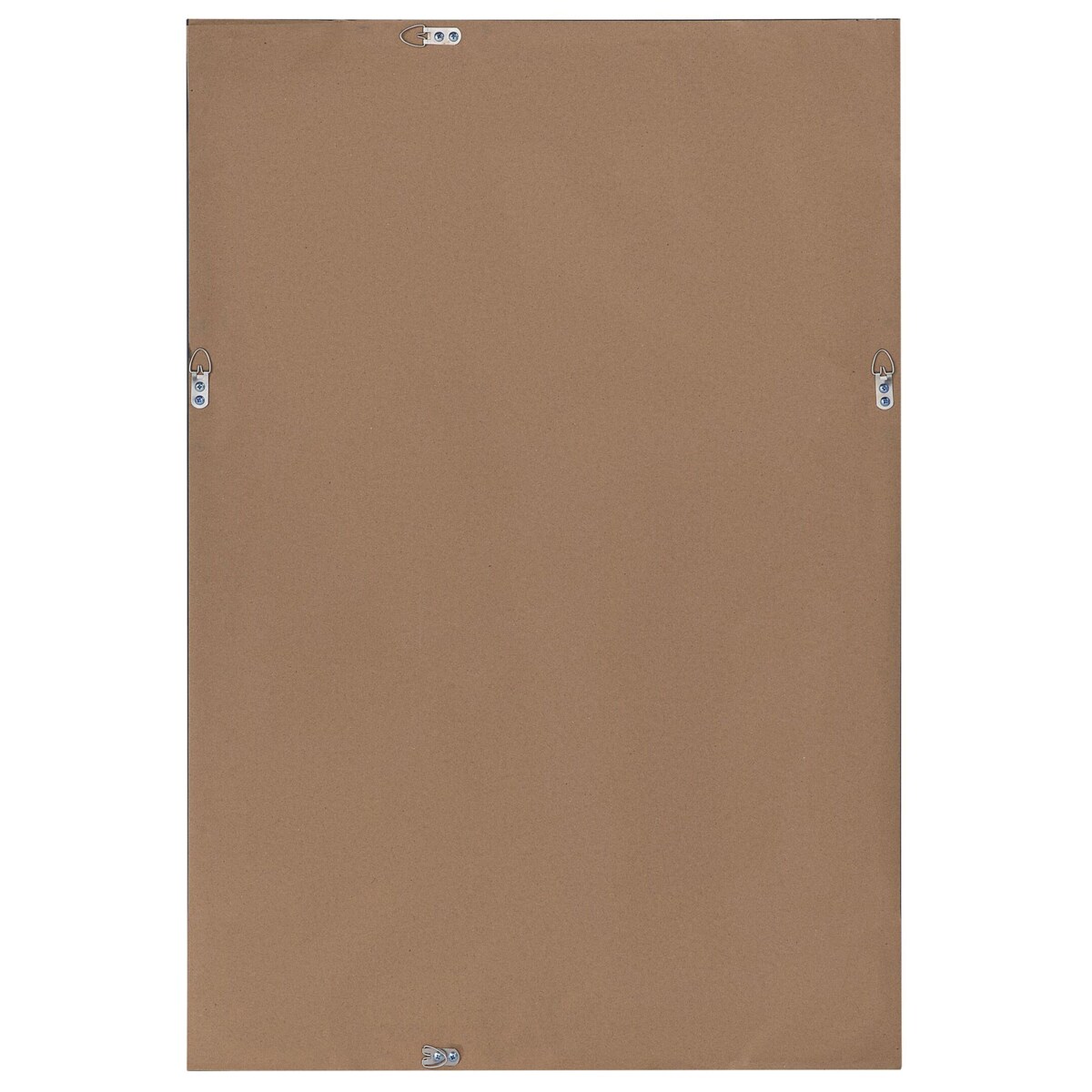 Lustro ścienne 61 x 91 cm srebrne MERVENT