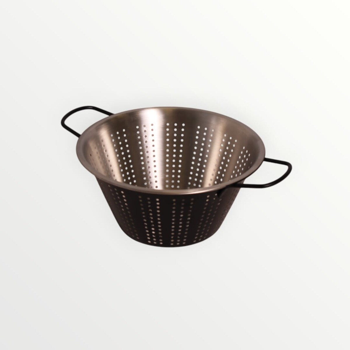 DURSZLAK, STAL NIERDZEWNA (201) 22x10cm, KOLOR CZARNY MATOWY