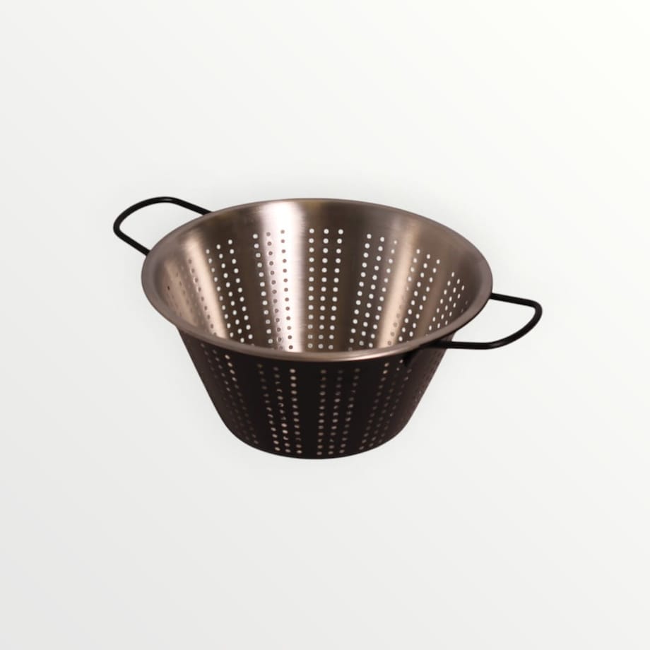 DURSZLAK, STAL NIERDZEWNA (201) 22x10cm, KOLOR CZARNY MATOWY