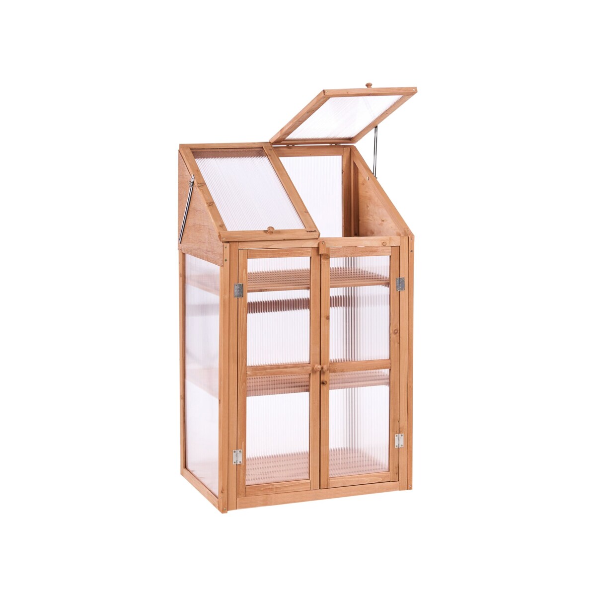 Szklarnia balkonowa VOLVERA Drewno jodłowe Jasnobrązowy 49 cm