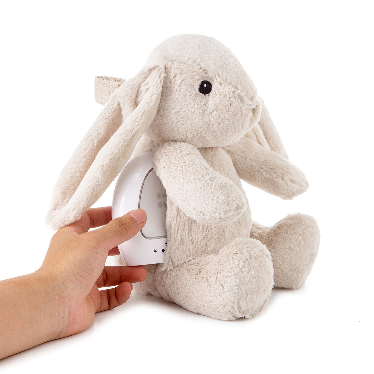 Szumiący królik z czujnikiem ruchu i pozytywką - Cloud b® LoveLight Buddies Billy Bunny™