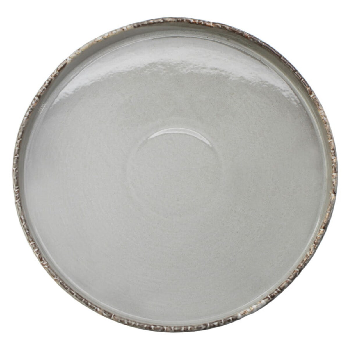 Verlo SAMTO Talerz okrągły płaski 28 cm szary