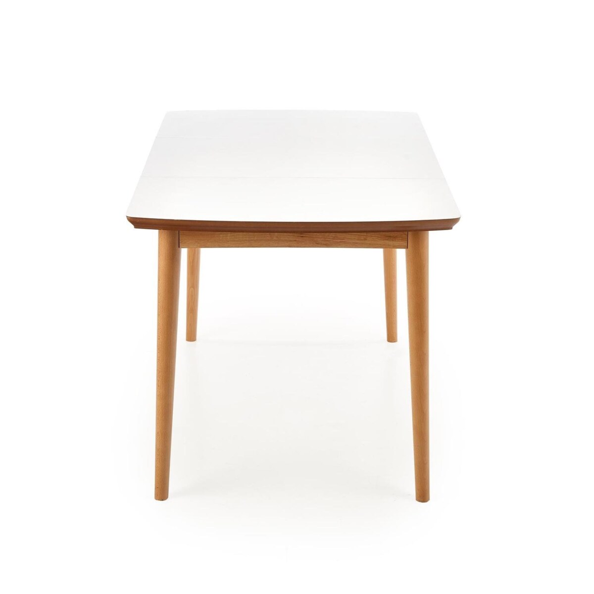 STÓŁ ROZKŁADANY Terra biały mat i dąb 90-190/80/75 cm