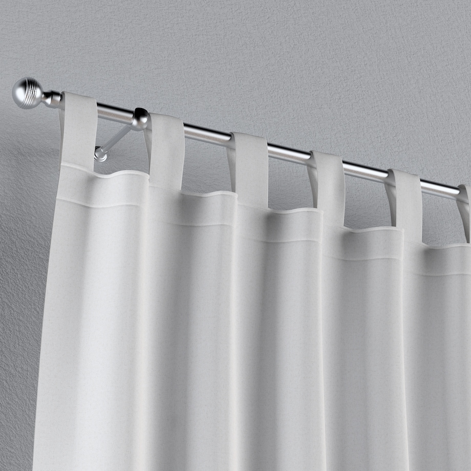 Zasłona na szelkach 1 szt. 130x245 białoszary