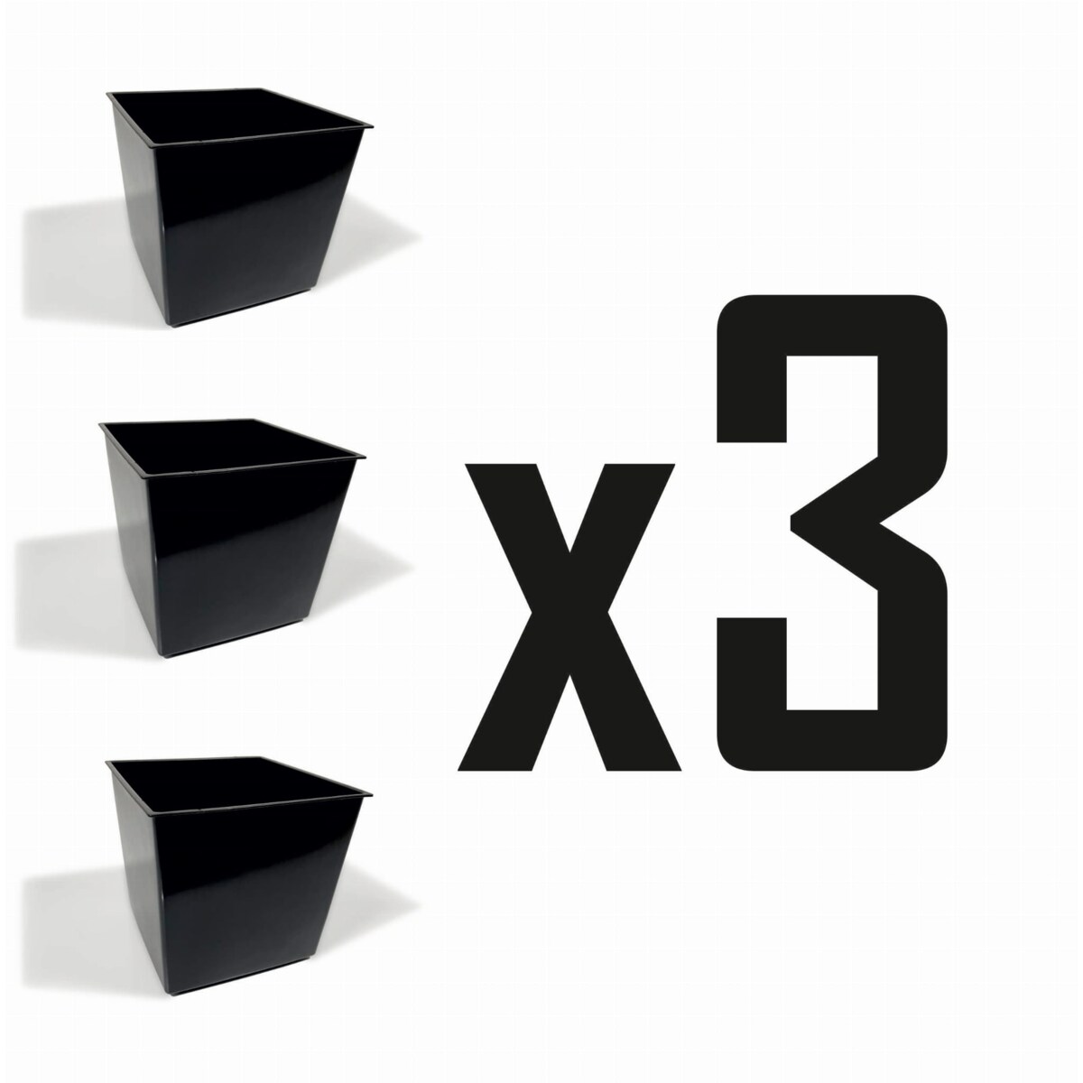 Donica drewniana dębowa na taras do salonu 60x40x20cm